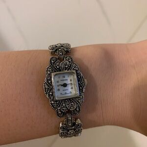 NEW Persona Lady’s Marcasite Quartz watch bracelet